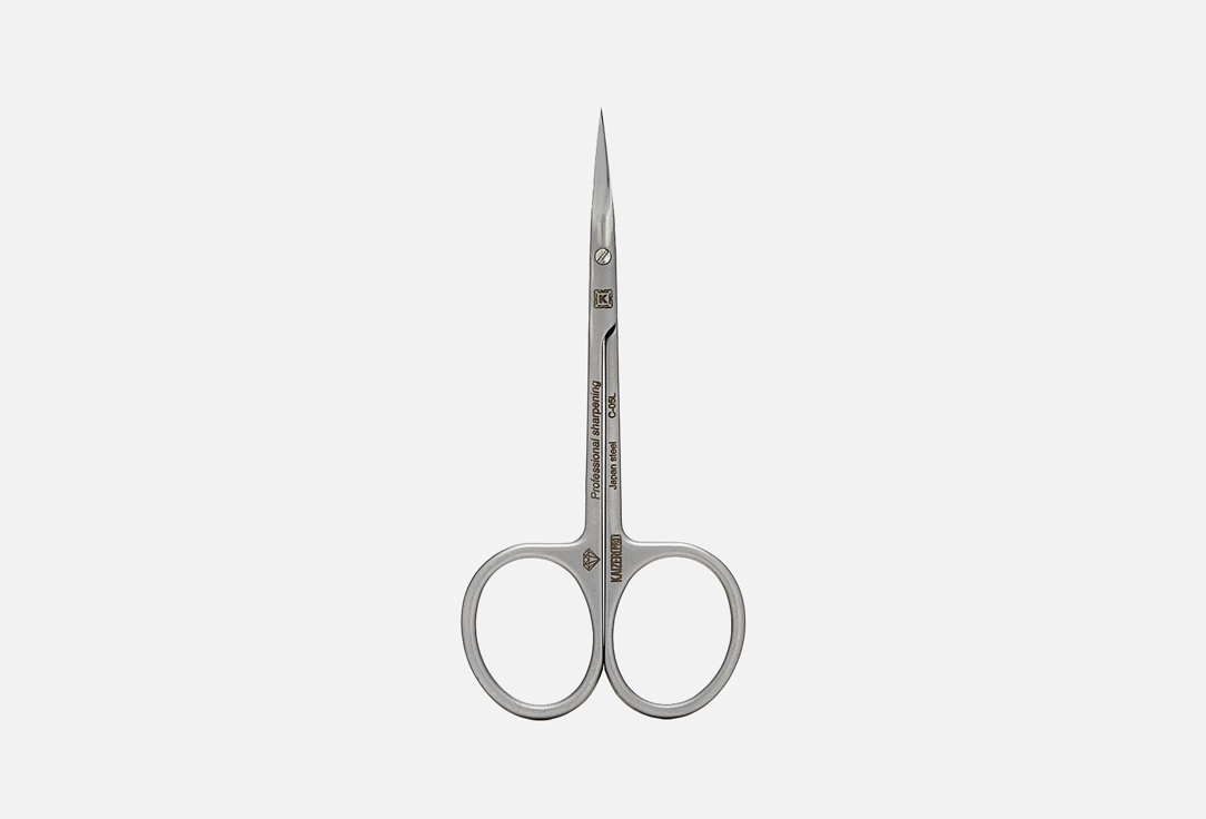 

Ножницы маникюрные для кутикулы KAIZER PROFESSIONAL, Серый, Manicure scissors for cuticles 1 шт