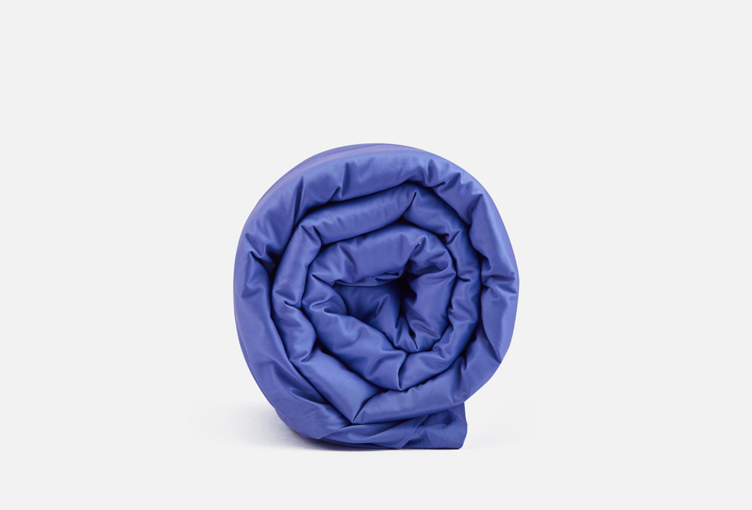 Изображение товара Пододеяльник MORФEUS Indigo blue 200х220 сатин хлопок сертификат OEKO-TEX