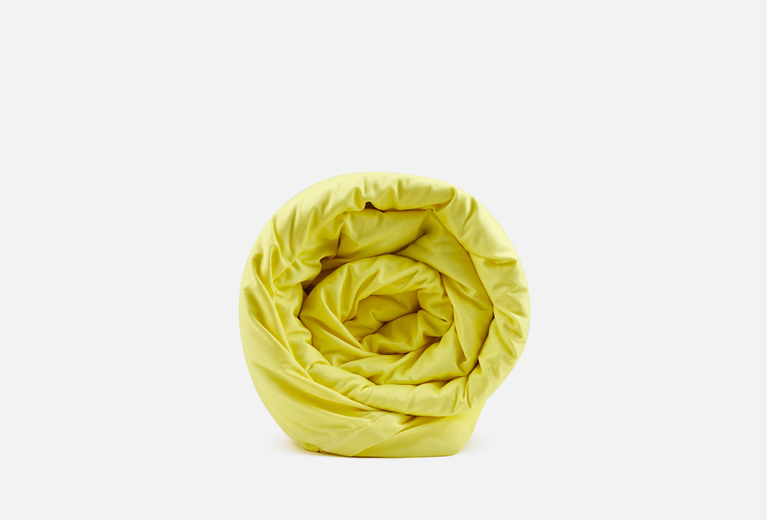 Пододеяльник MORФEUS Pastel Yellow, желтый, 150х200 