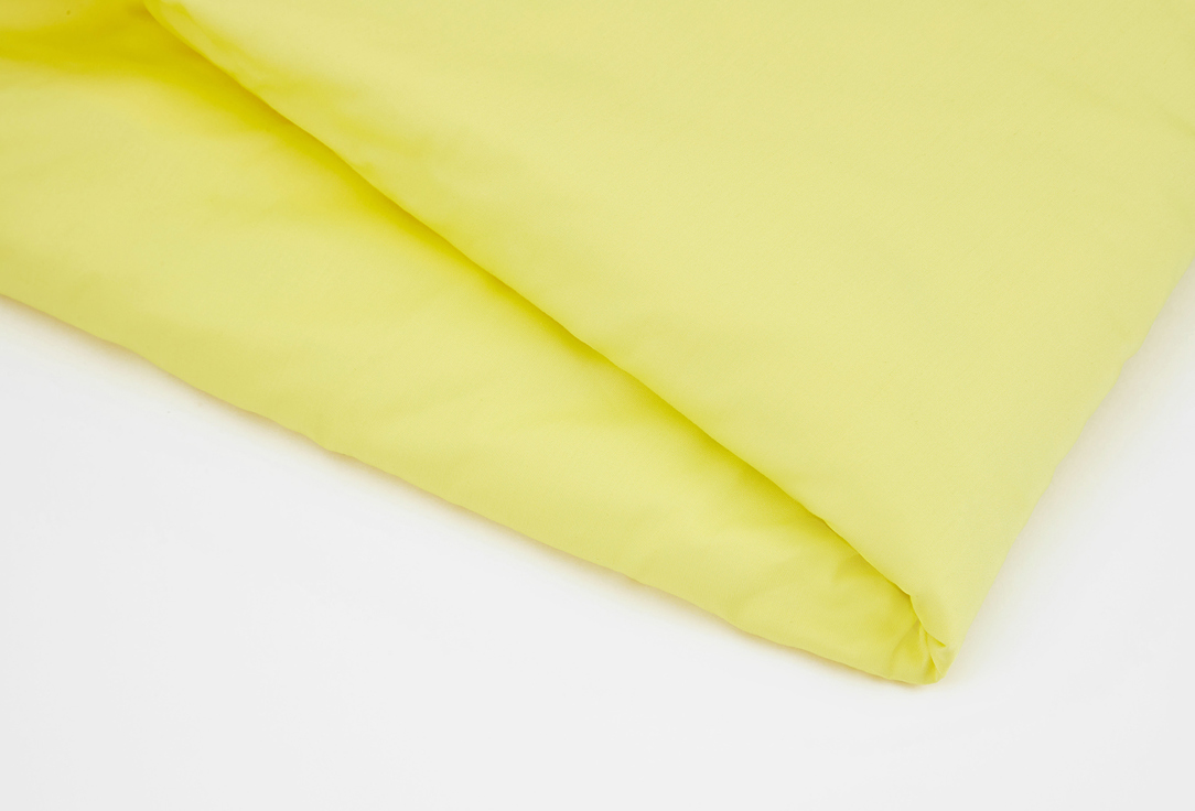 Пододеяльник MORФEUS Pastel Yellow, желтый, 200х200 