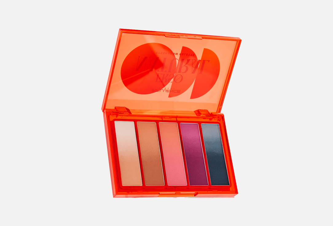 

Палетка теней для век INFLUENCE BEAUTY, Розовый, Ekso Natural 17 г