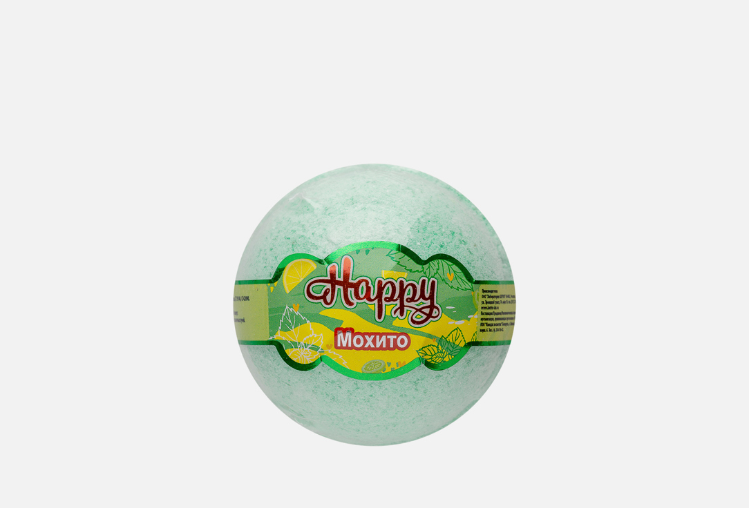 

Бурлящий шар ЛАБОРАТОРИЯ KАТРИН, Happy, мохито 120 г