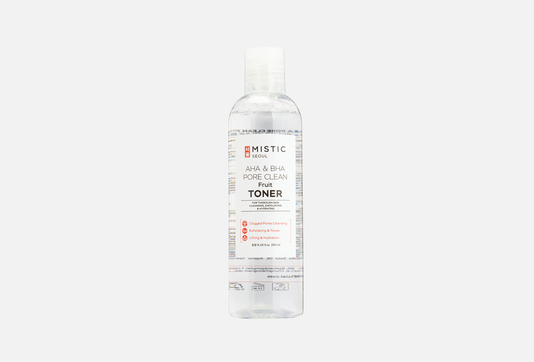 Изображение товара тонер с фруктовыми кислотами MISTIC AHA & BHA PORE CLEAN Fruit Toner