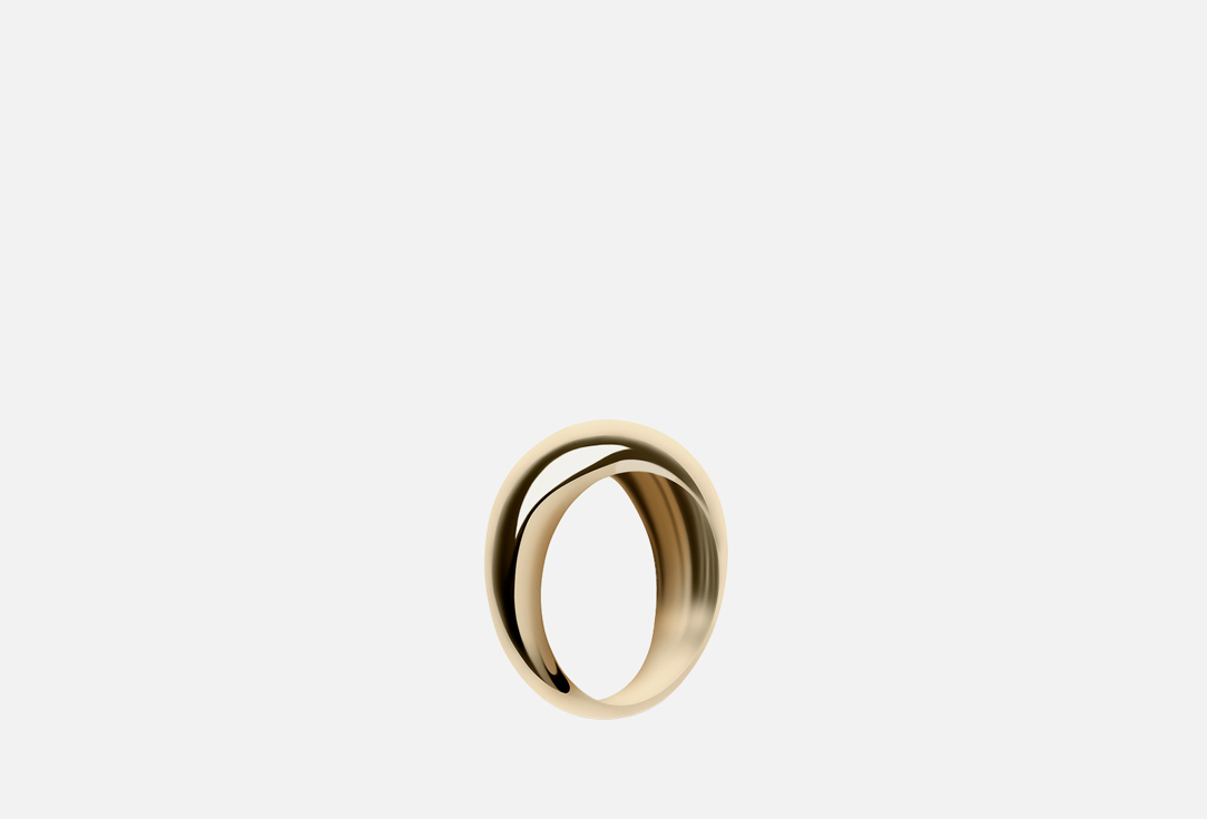 Кольцо серебряное MOSSA Hollywood gold 19 мл кольцо серебряное mossa kink ring 18 шт