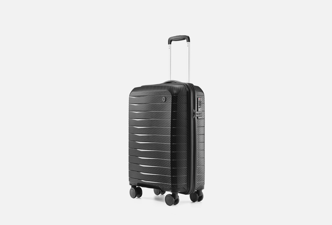 Чемодан NINETYGO Lightweight 20 черный 1 шт чемодан ninetygo серый