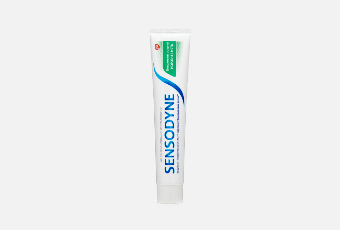 Зубная паста SENSODYNE Ежедневная Защита Морозная Мята 75 мл цена и фото