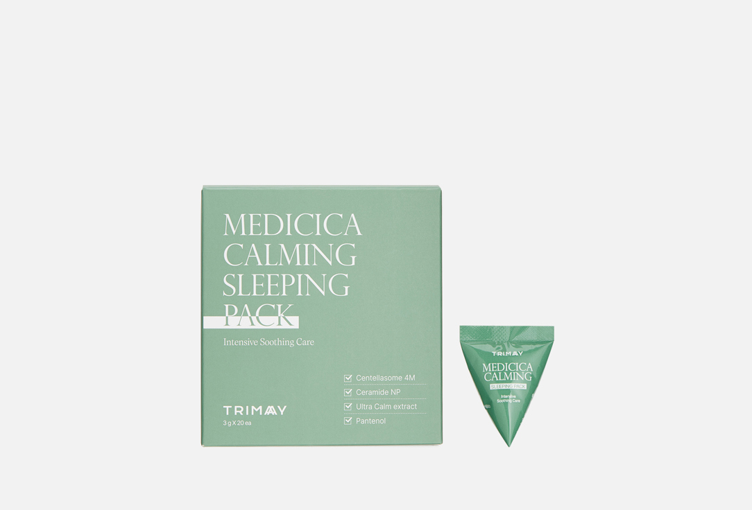 

Ночная маска с центеллой TRIMAY, Medicica Calming Sleeping Pack 1 шт