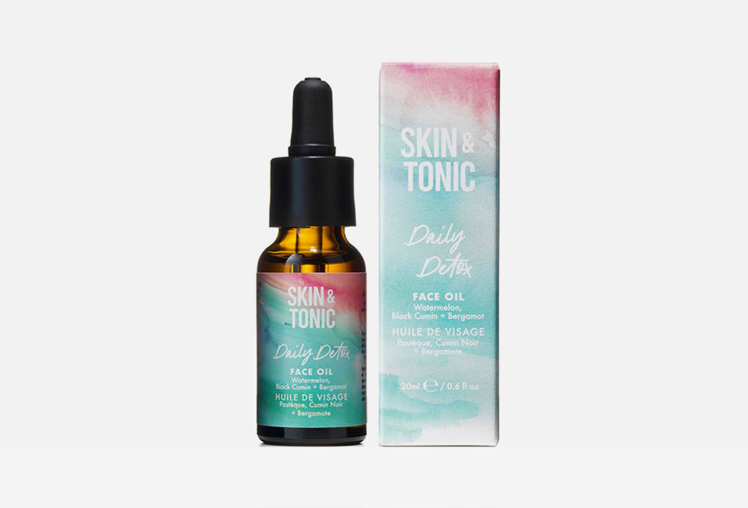 Масло для лица Skin and Tonic Daily detox 