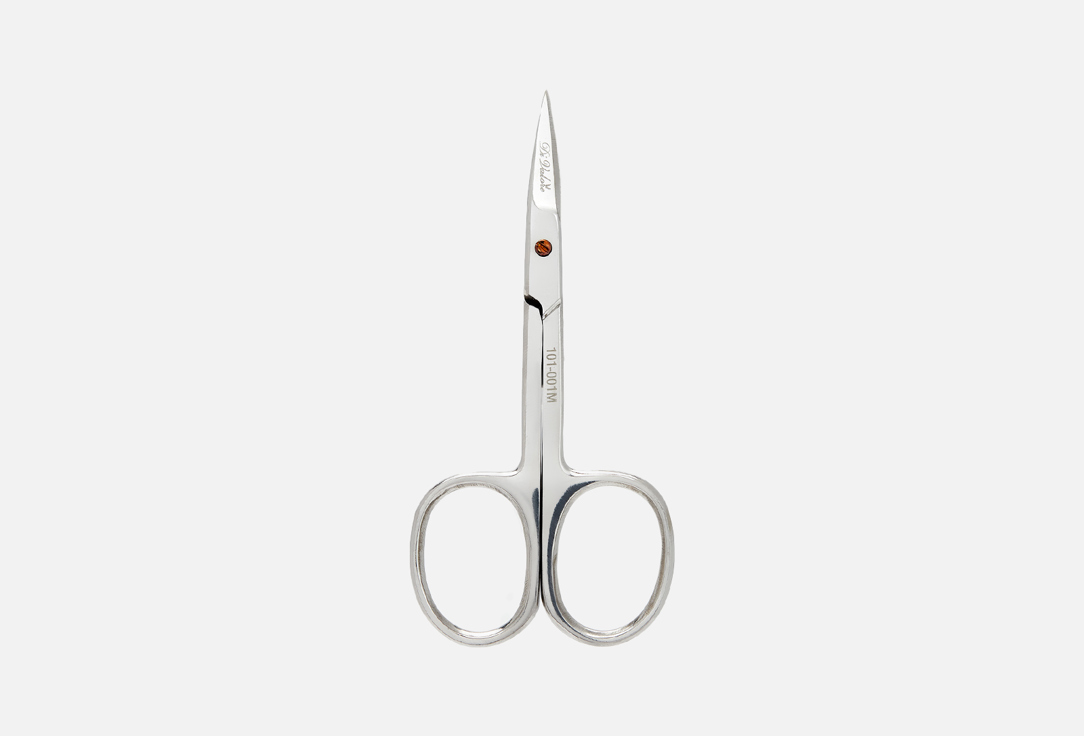 Ножницы маникюрные универсальные для ногтей и кутикулы Di Valore Universal manicure scissors/ for nails and cuticles/ shiny/ length / straight blades 