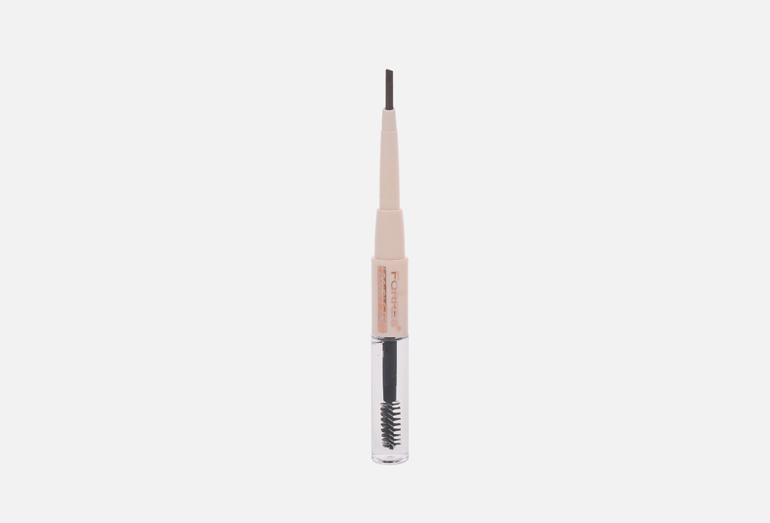 Гель фиксирующийи+карандаш для бровей FARRES Gel Fixing Powder Eyebrow Pencil 01 блонд