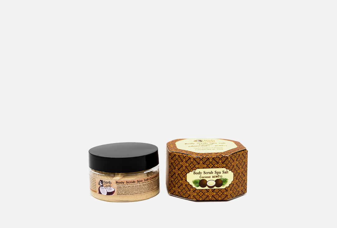 Спа-скраб для тела HERBCARE Body Scrub Spa Salt: Coconut 100 г