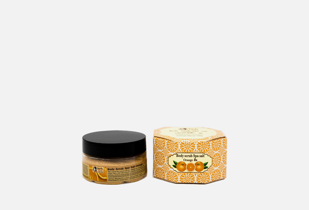 Спа-скраб для тела HERBCARE Body Scrub Spa Salt: Orange 100 г
