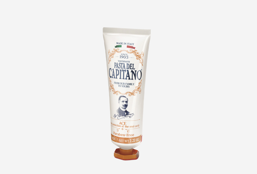 Зубная паста PASTA DEL CAPITANO Vitamins ace 1 шт pasta del capitano 1905 whitening with patented molecula toothpaste