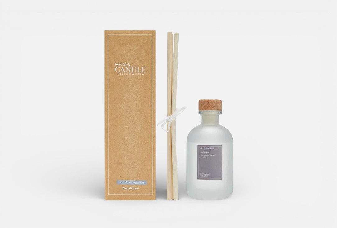 

Ароматический диффузор MOMACANDLE, Gentle Amber Wood 100 мл