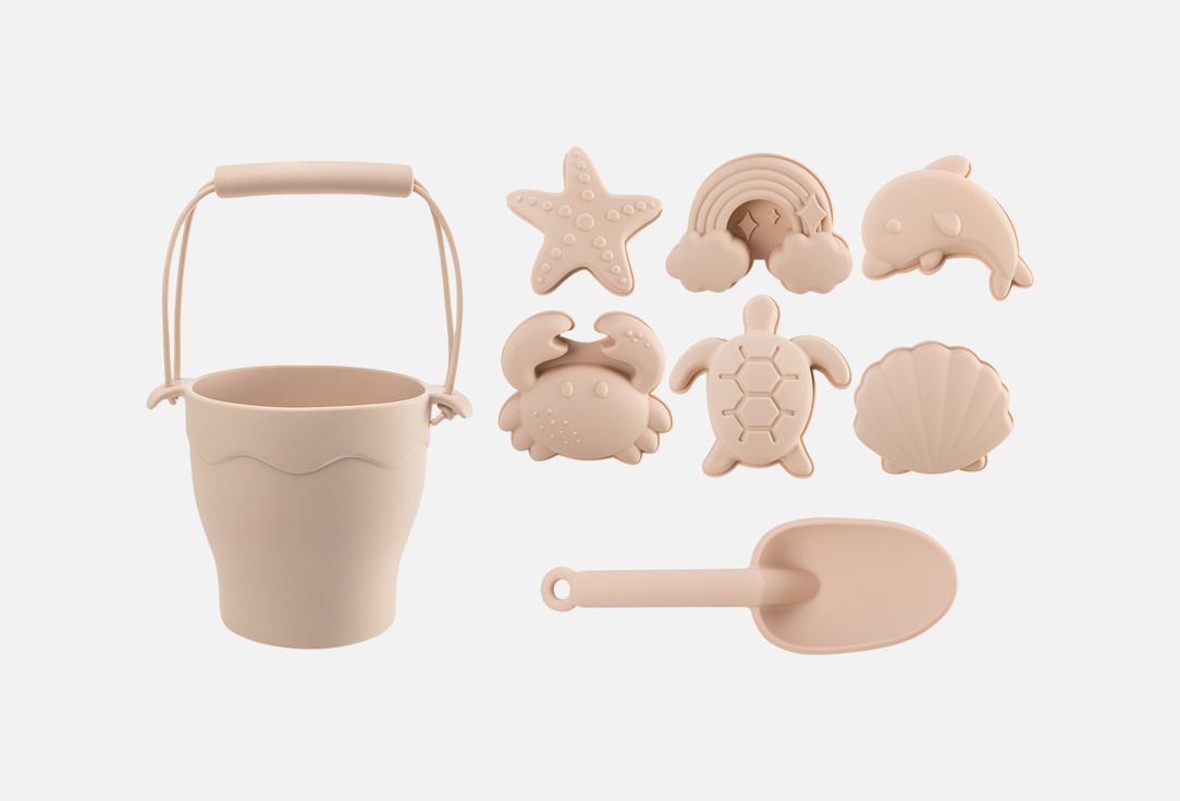 

Набор для песочницы LUKNO, Бежевый 1 шт