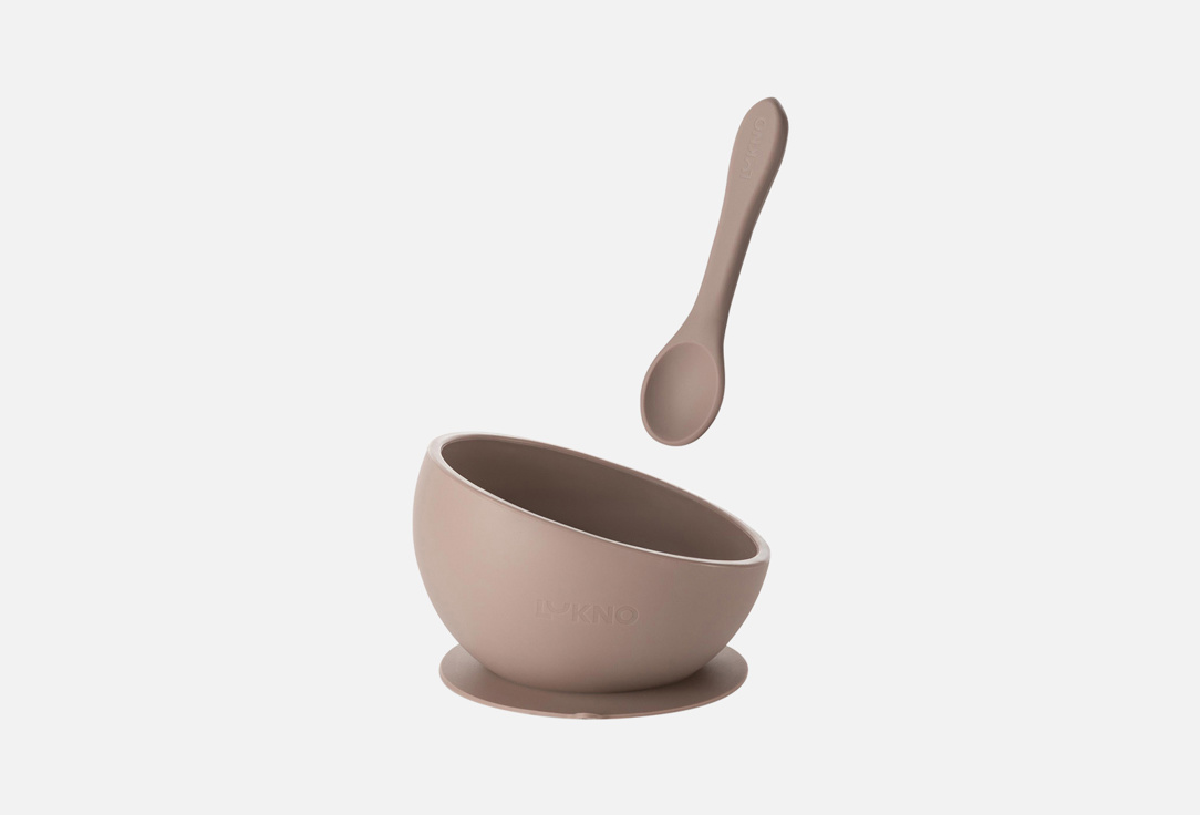 Изображение товара Набор детской посуды LUKNO коричневый