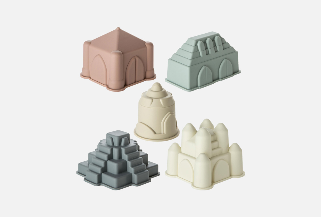 

Набор формочек для песка LUKNO, Замки 1 шт