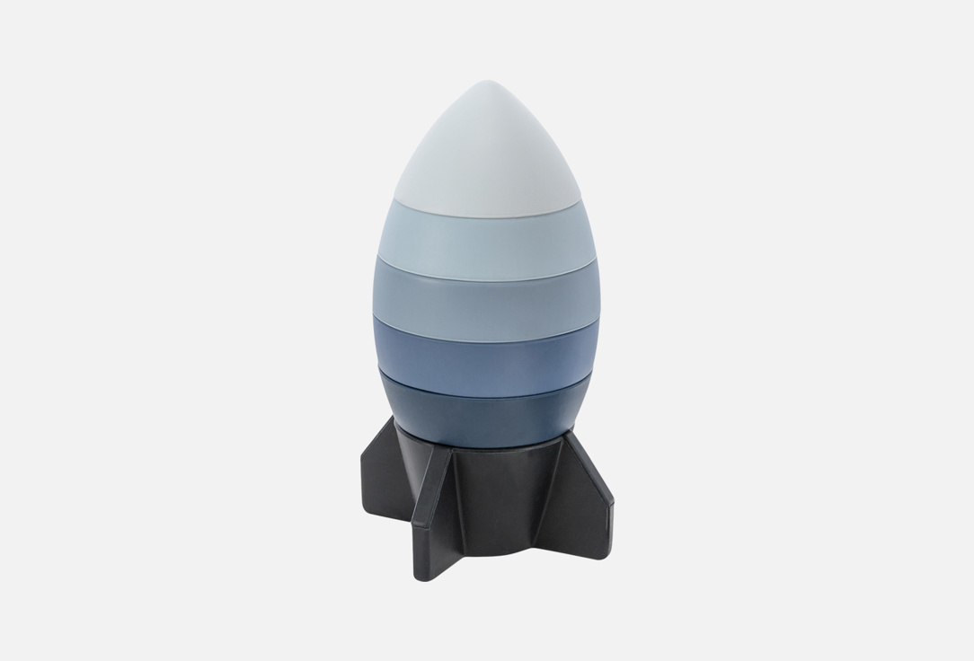 Пирамидка LUKNO Ракета 1 шт мягкая игрушка lukno ракета пирамидка