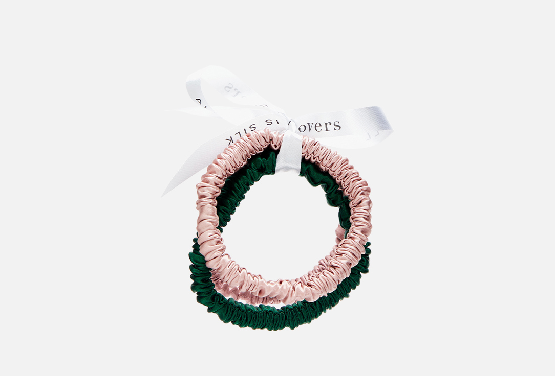 Изображение товара Шелковые резинки silk lovers MINI из натурального шелка для бережного ухода за волосами