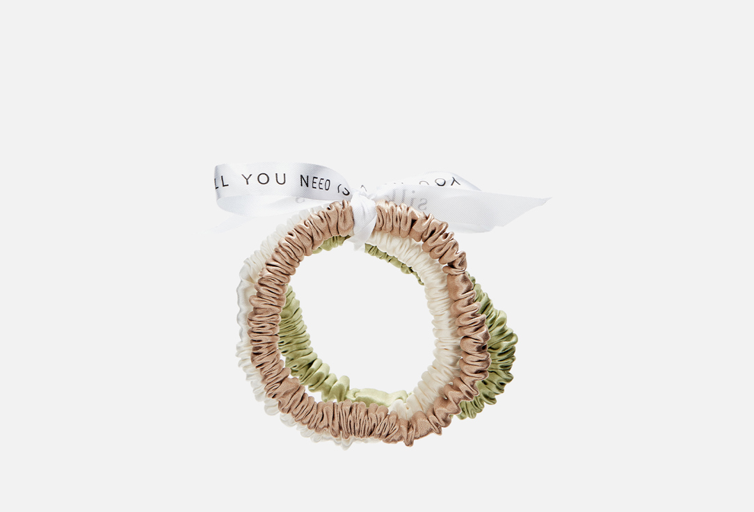 Изображение товара Шелковые резинки для волос silk lovers MINI из натурального шелка Россия