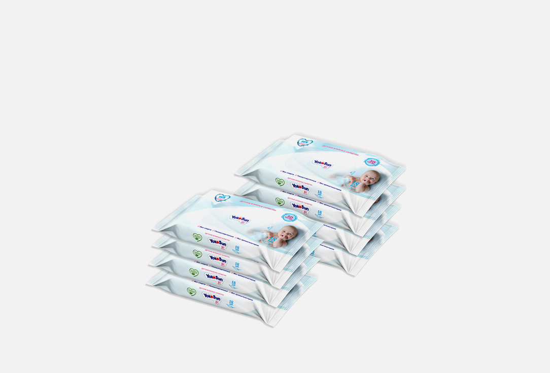

влажные салфетки YOKOSUN, Megabox 144 шт