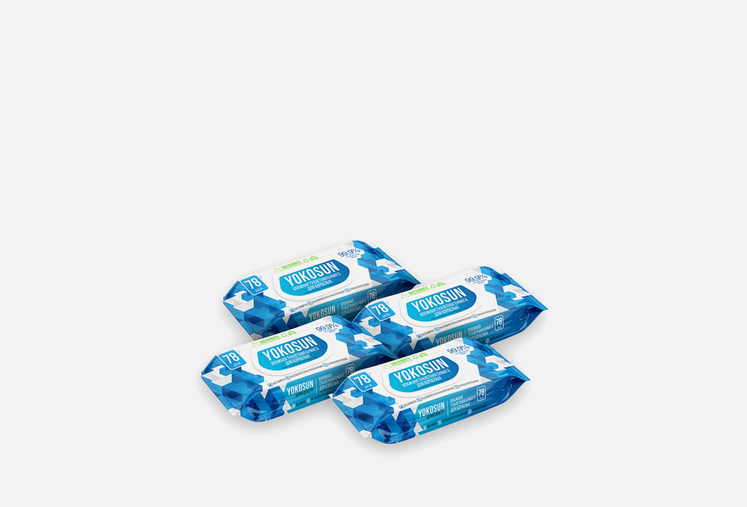 

влажная туалетная бумага YOKOSUN, Megabox 312 шт