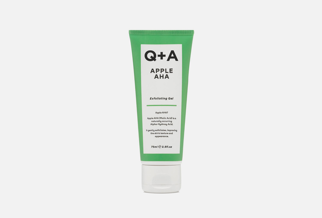 Отшелушивающий гель для лица Q+A Apple AHA 