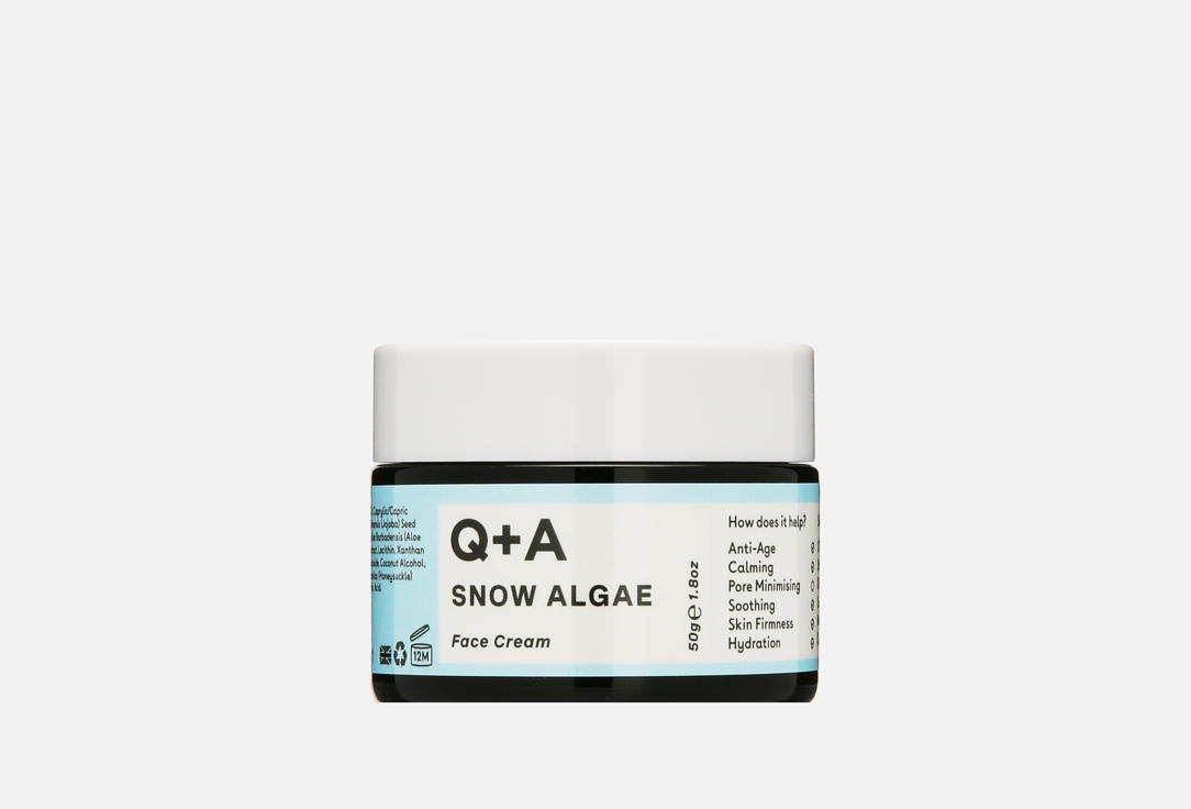 Изображение товара Увлажняющий крем для лица Q+A Snow Algae Q+A Q+A Snow Algae Intensive Face Cream