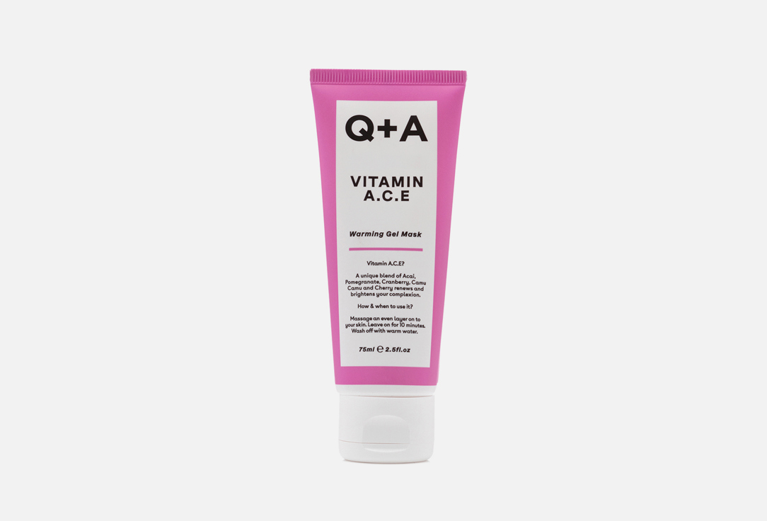 Гелевая маска для лица Q+A Vitamin A.C.E 