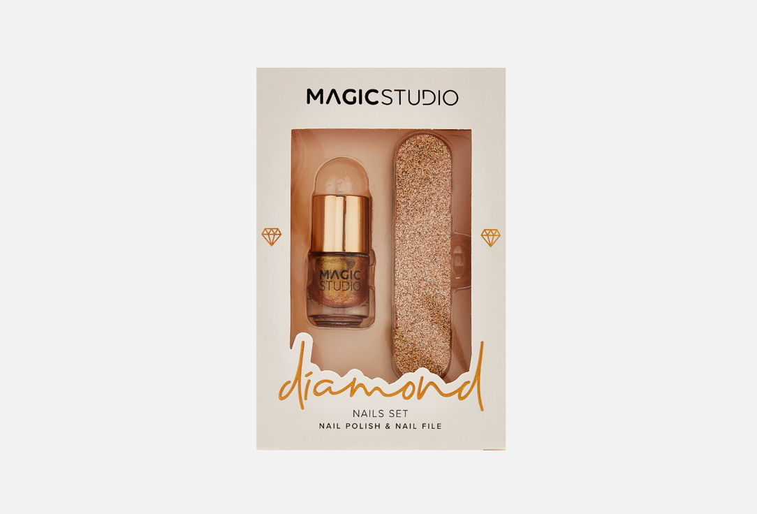 Мини набор для ногтей MAGIC STUDIO Diamond Nails Set 2 шт цена и фото