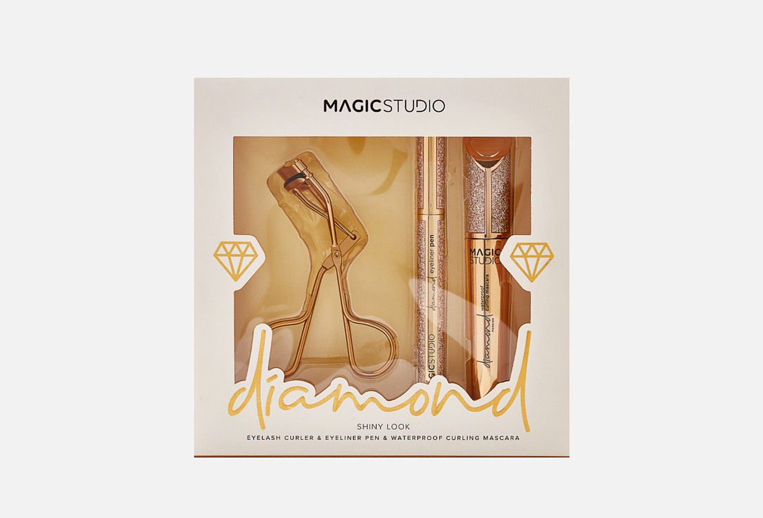 Набор для макияжа MAGIC STUDIO Diamond Shiny Look Set 3 шт magic studio diamond complete shine set