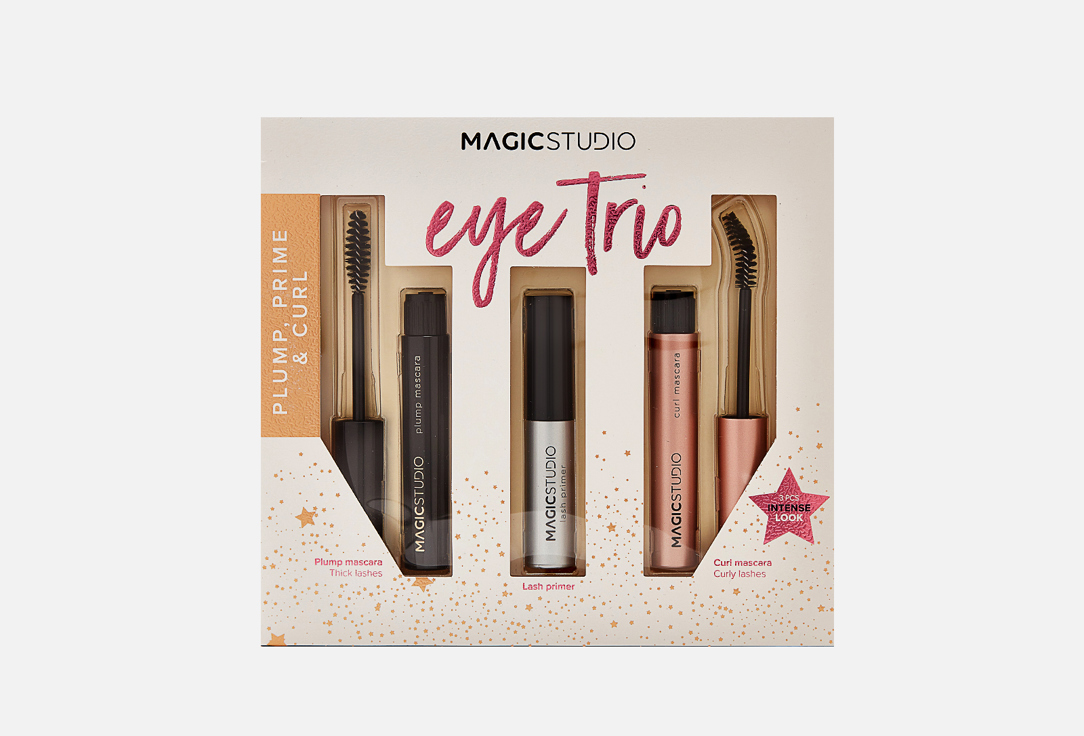 Набор для ресниц MAGIC STUDIO Colorful Eye Trio 3 шт цена и фото