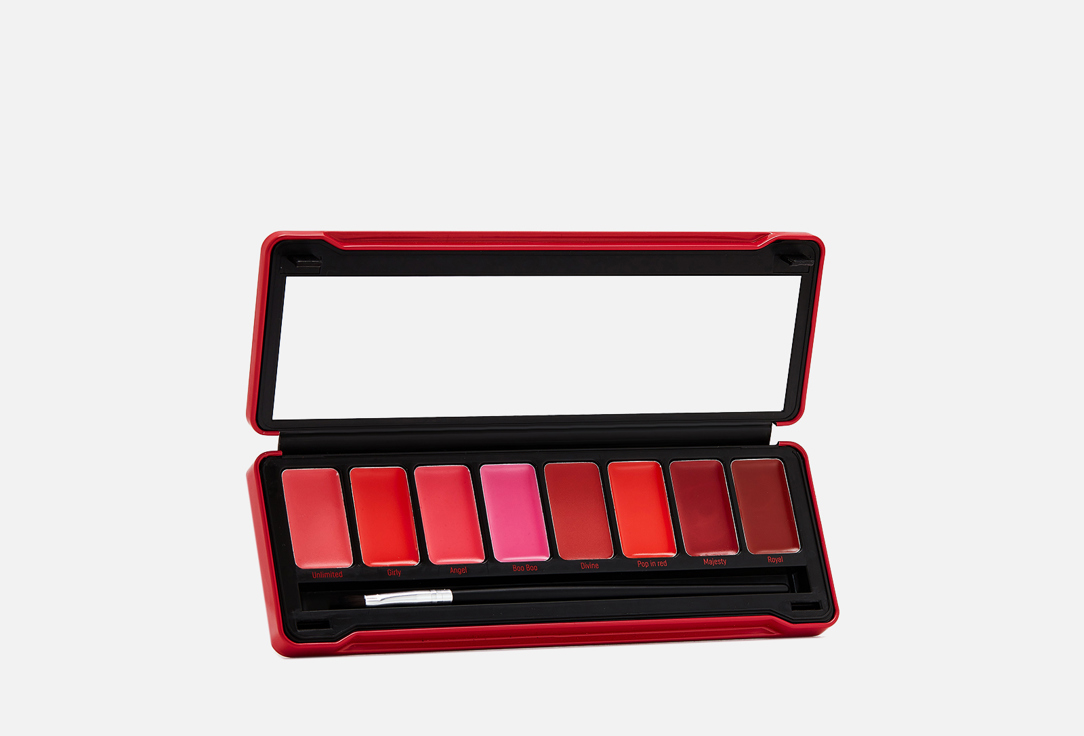 

Палетка помад для губ MAGIC STUDIO, Розовый, Pure Lip Color Palette 10.5 г