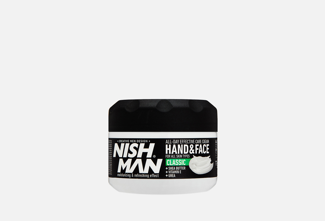 Крем для лица и рук NISHMAN CLASSIC 300 мл уход за кожей для мужчин nishman крем для рук и лица classic
