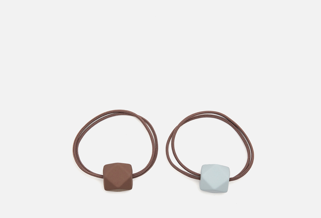 Изображение товара Резинки для волос Dewal Цветные кубики крупные