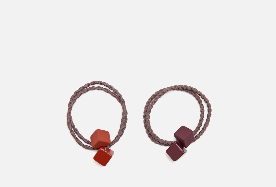 Изображение товара Резинки для волос Dewal Цветные кубики мини