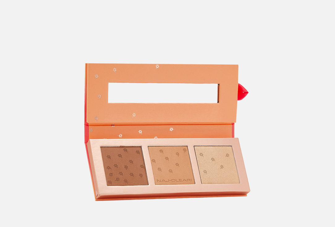

Палетка для контуринга NAJ OLEARI, Коричневый, My Contouring Face Palette 8.5 г