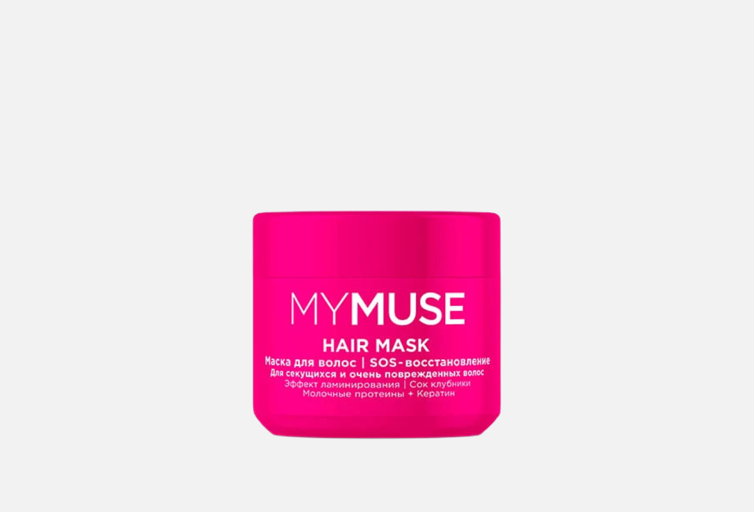 Маска для волос MYMUSE Sos-восстановление 300 мл реанимирующая маска для волос sos восстановление fructis 300мл