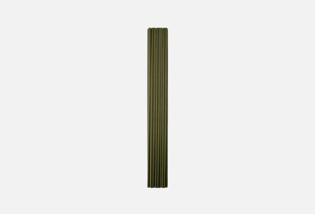 Фибровые палочки для диффузора VENEW dark green 22 cm, 3 mm 