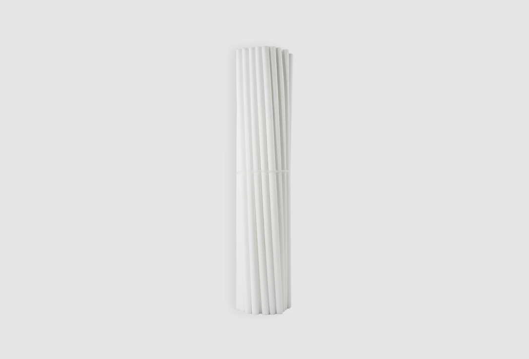 Фибровые палочки для диффузора VENEW White 22 cm, 5 mm 50 шт наконечник для шнура металл tby or 6660 0087 10 3х14 5мм отв 4мм цв никель уп 50шт