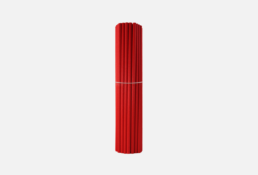 Фибровые палочки для диффузора VENEW Red 22 cm, 5 mm 50 шт наконечник для шнура металл tby or 6660 0087 10 3х14 5мм отв 4мм цв никель уп 50шт