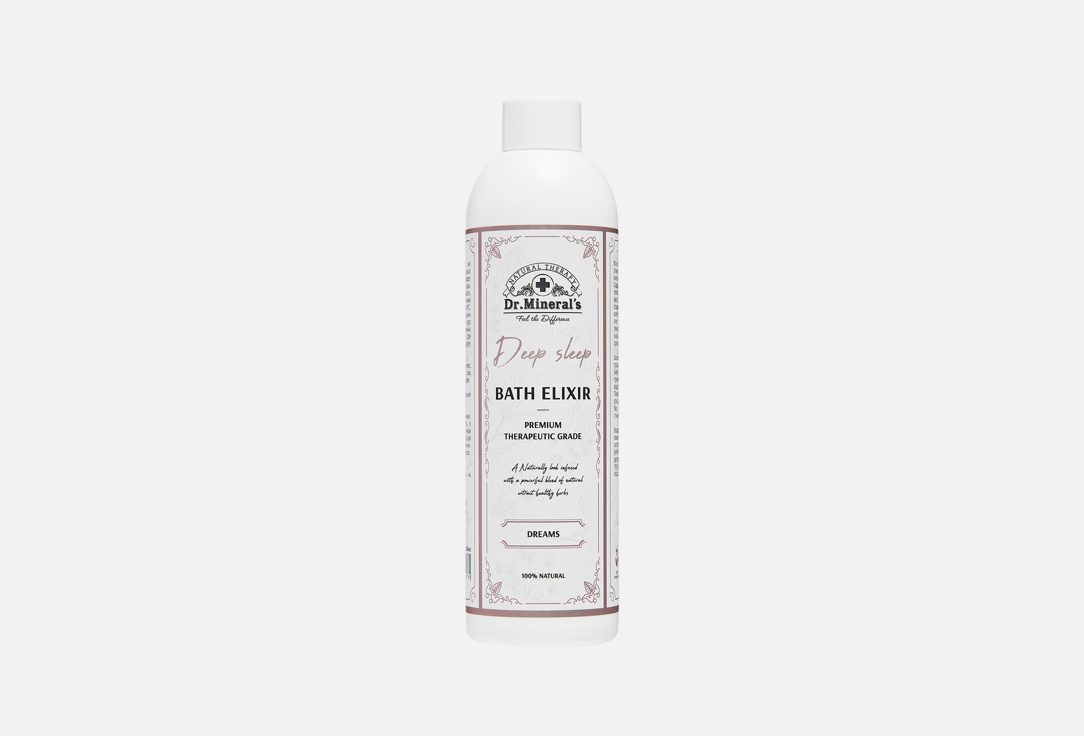 

Эликсир для ванн DR.MINERAL'S, Deep sleep 250 мл
