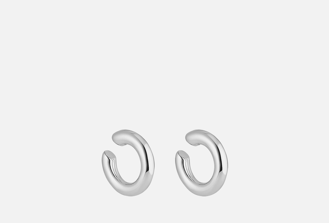 

Набор из двух каффов АХ, ЧУДЕСНО, Безупречность серебристая 1 шт