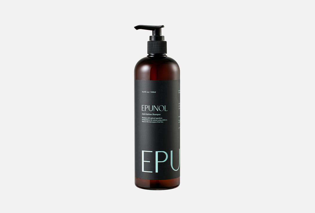 Шампунь EPUNOL Anti-Hairloss Shampoo 500 мл шампунь для волос epunol шампунь против выпадения волос anti hairloss shampoo