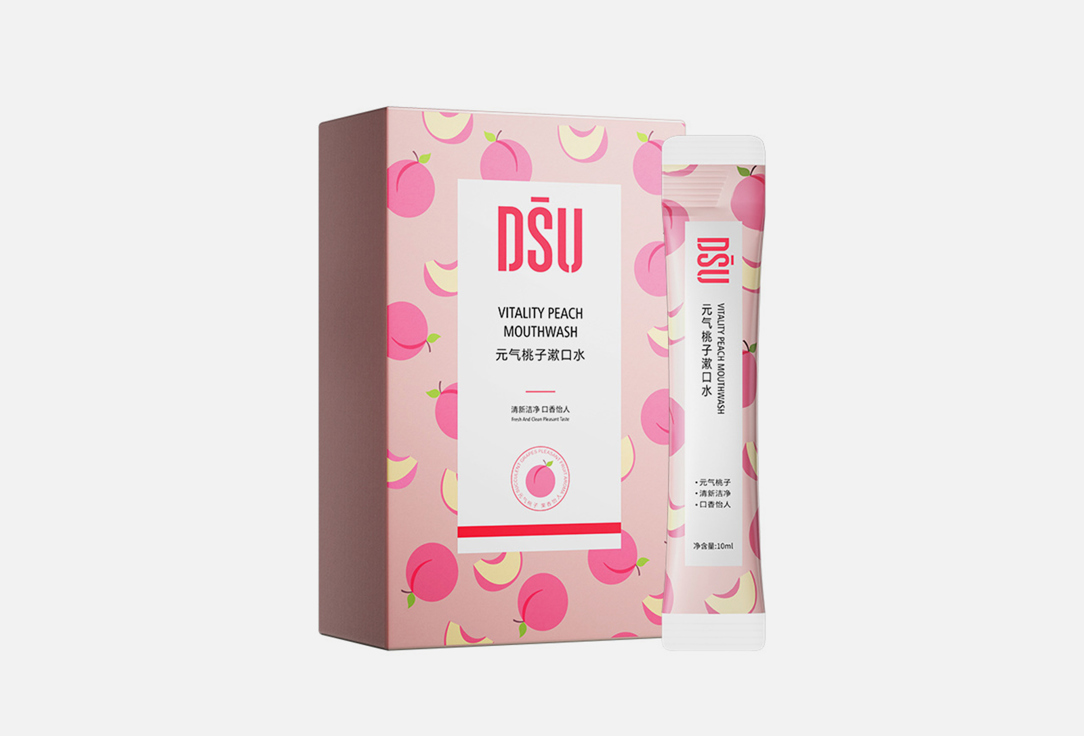Ополаскиватель для полости рта DSU с ароматом персика 