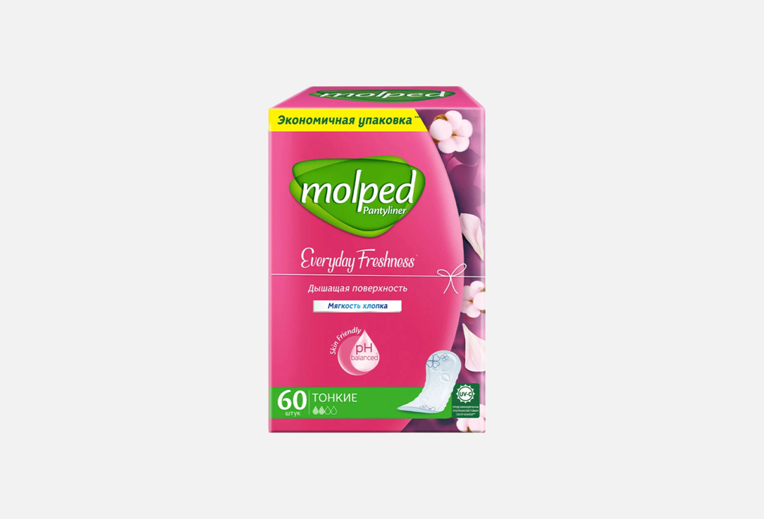 Изображение товара Ежедневные прокладки Molped everyday freshness