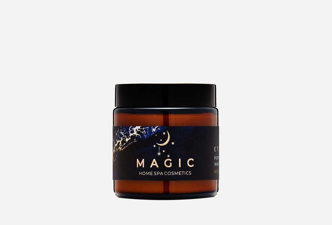 

Аромасвеча MAGIC 5 ELEMENTS, Белый, MAGIC ETHER, Vetiver patchouly moschus 100 мл