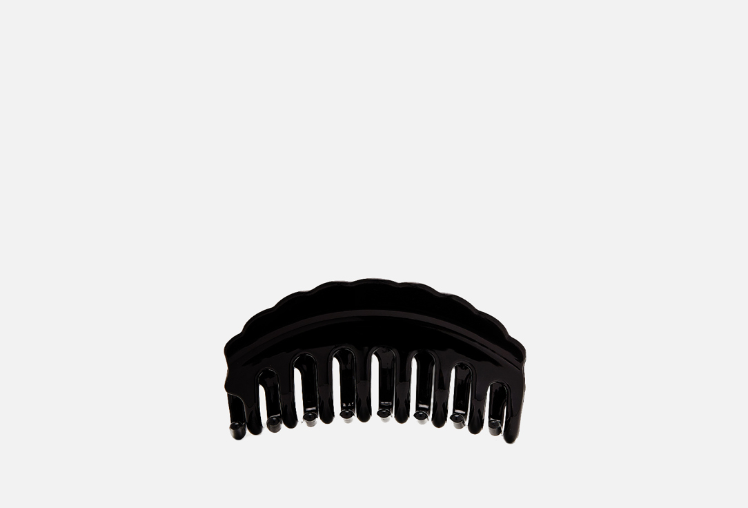 Заколка для волос ESDEMIDA Краб-ракушка Черный 1 шт женская заколка краб для волос элегантная прозрачная яркая заколка краб для волос с бабочками аксессуары для девушек 2021