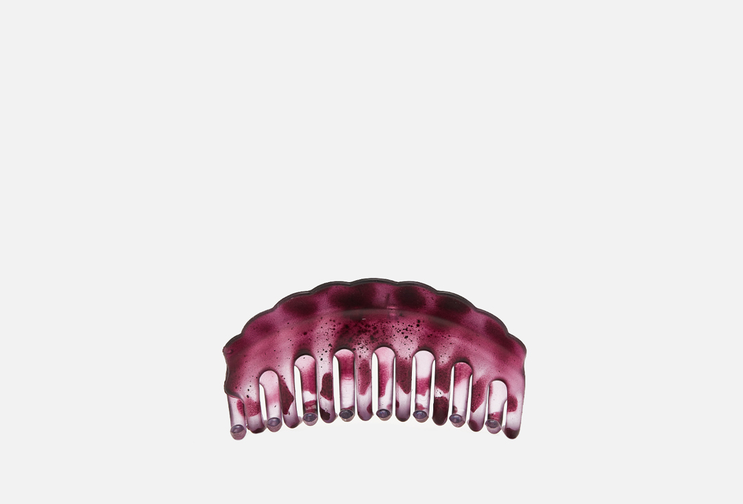 Заколка для волос EsDemiDa Краб-ракушка фиолетовый 