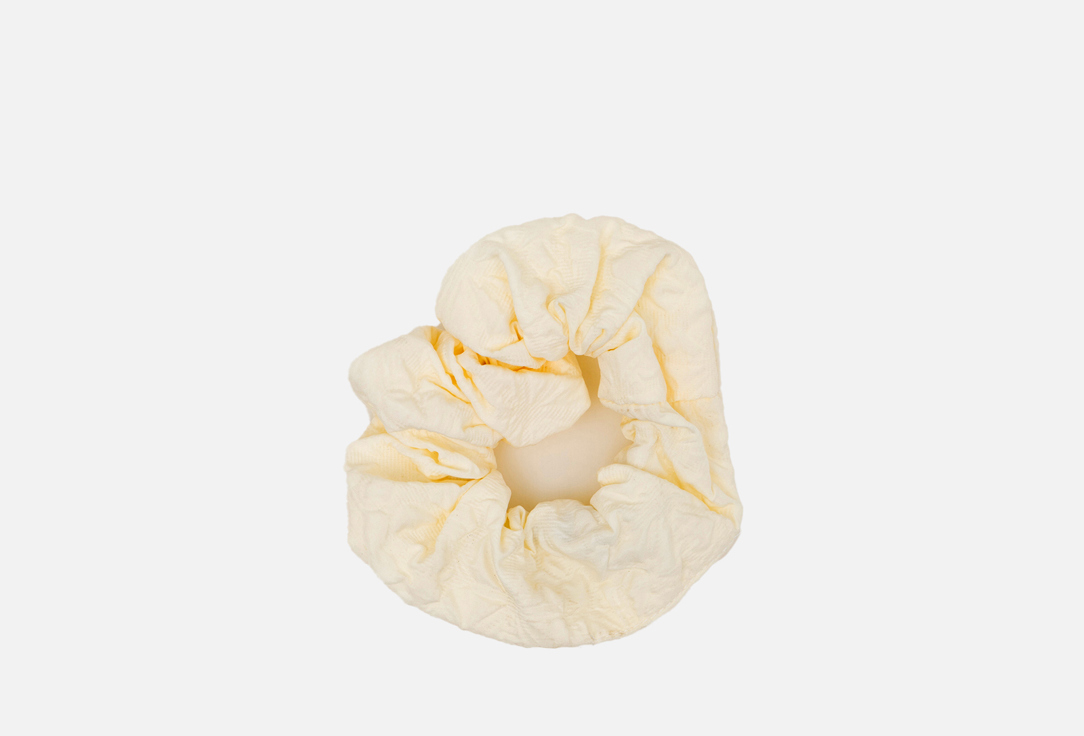 Изображение товара Резинка для волос EsDemiDa узорчатая белая женская аксессуар